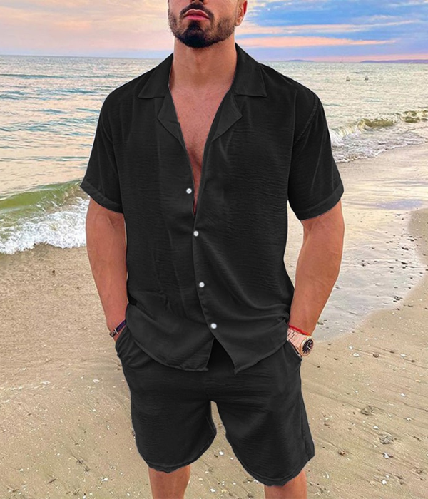 Variant image for Eden | Ensemble de Loisirs Chic d'Été pour Homme-13