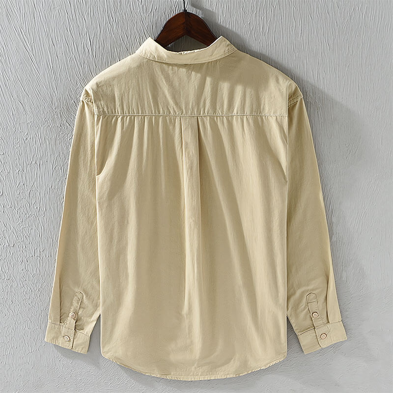 Kieran | Chemise Décontractée en Coton Homme-6