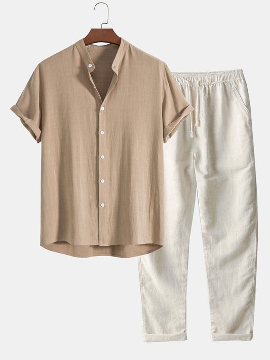 Marco | Elegant Polo and Trousers Set