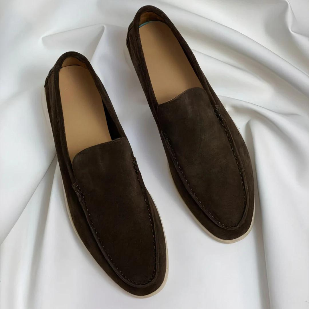 Men's Brown Leather Penny Loafers for Comfort and Style 9