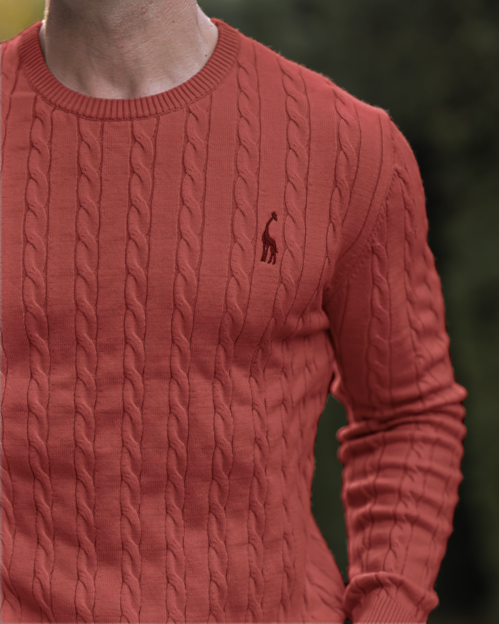 Men's Cable Knit Sweater 10