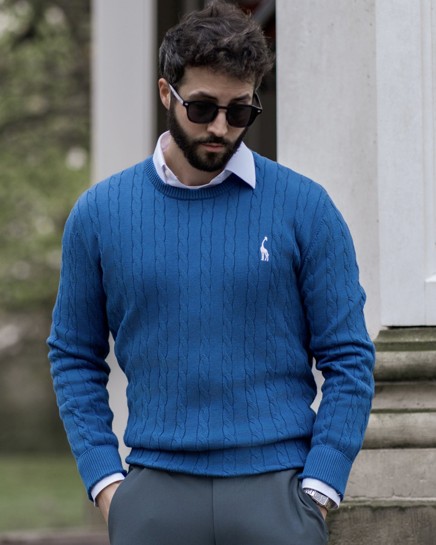 Men's Cable Knit Sweater 7