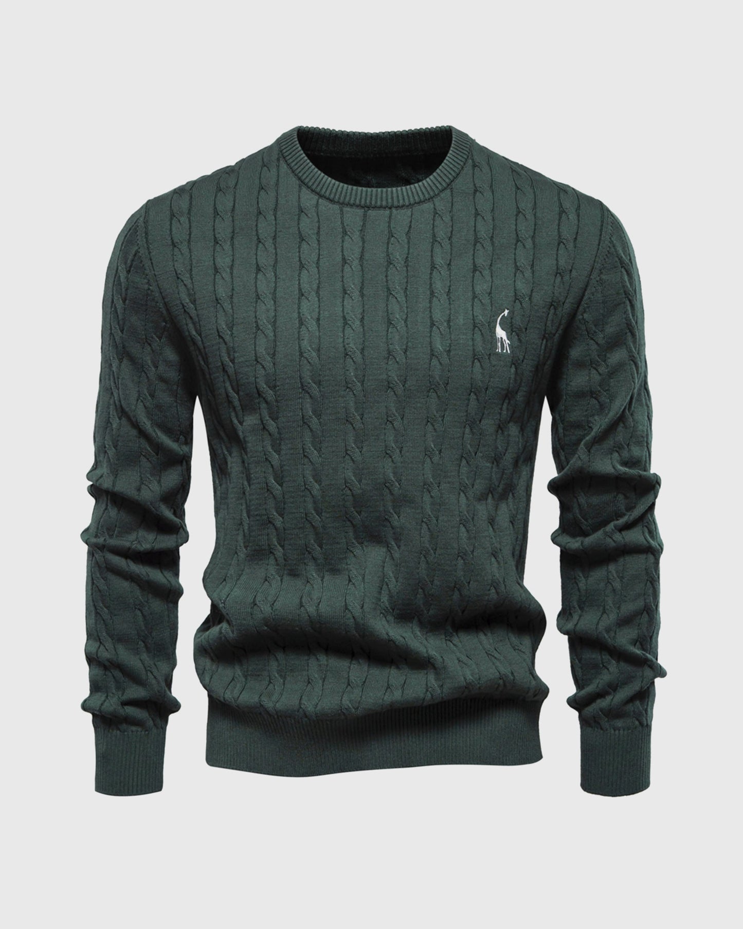 Men's Cable Knit Sweater 9