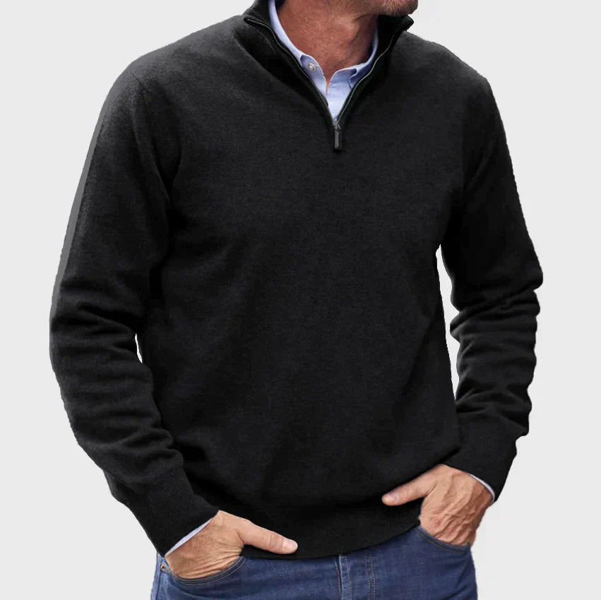 Men's Cashmere Sweater - Luxurious Italian Design