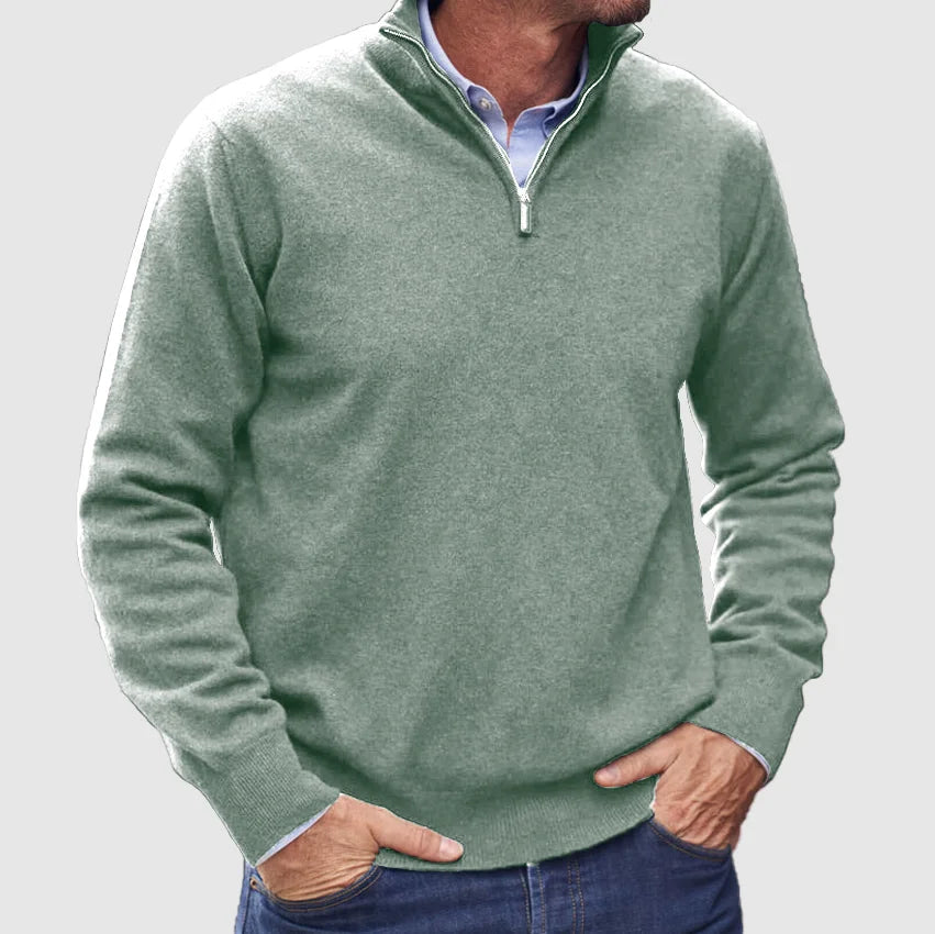 Men's Cashmere Sweater - Luxurious Italian Design