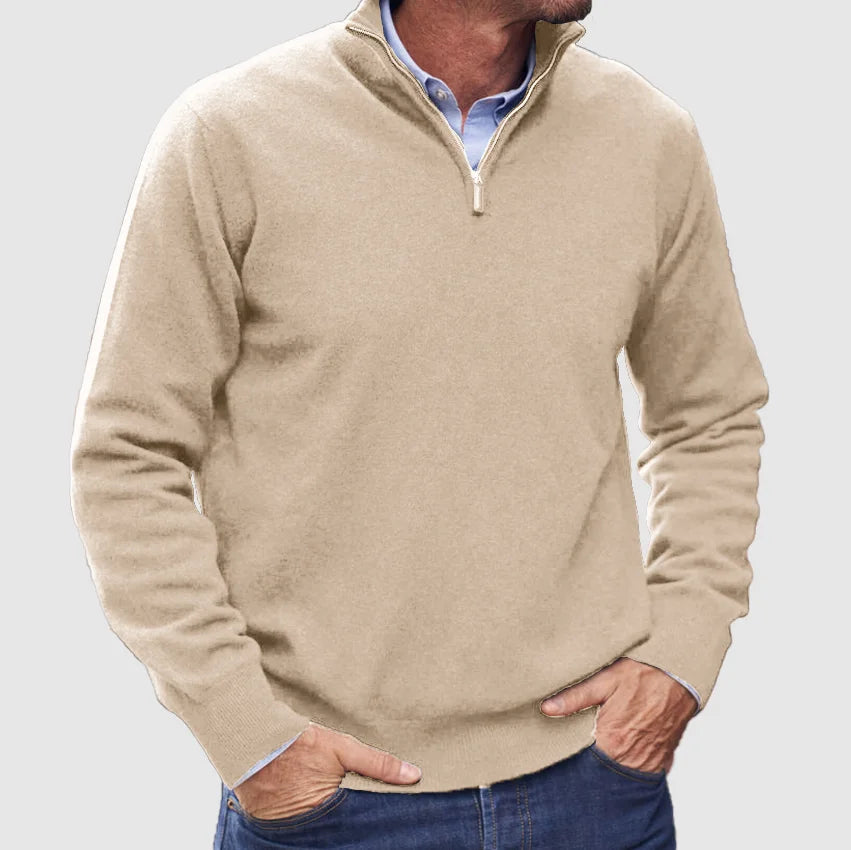 Men's Cashmere Sweater - Luxurious Italian Design