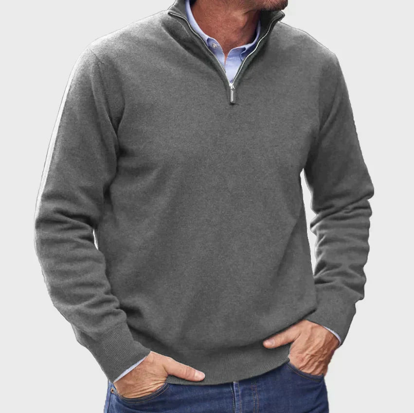 Men's Cashmere Sweater - Luxurious Italian Design