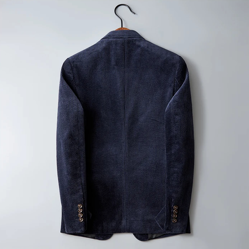 Men's Casual Blazer Jacket - Stylish Corduroy Sport Coat