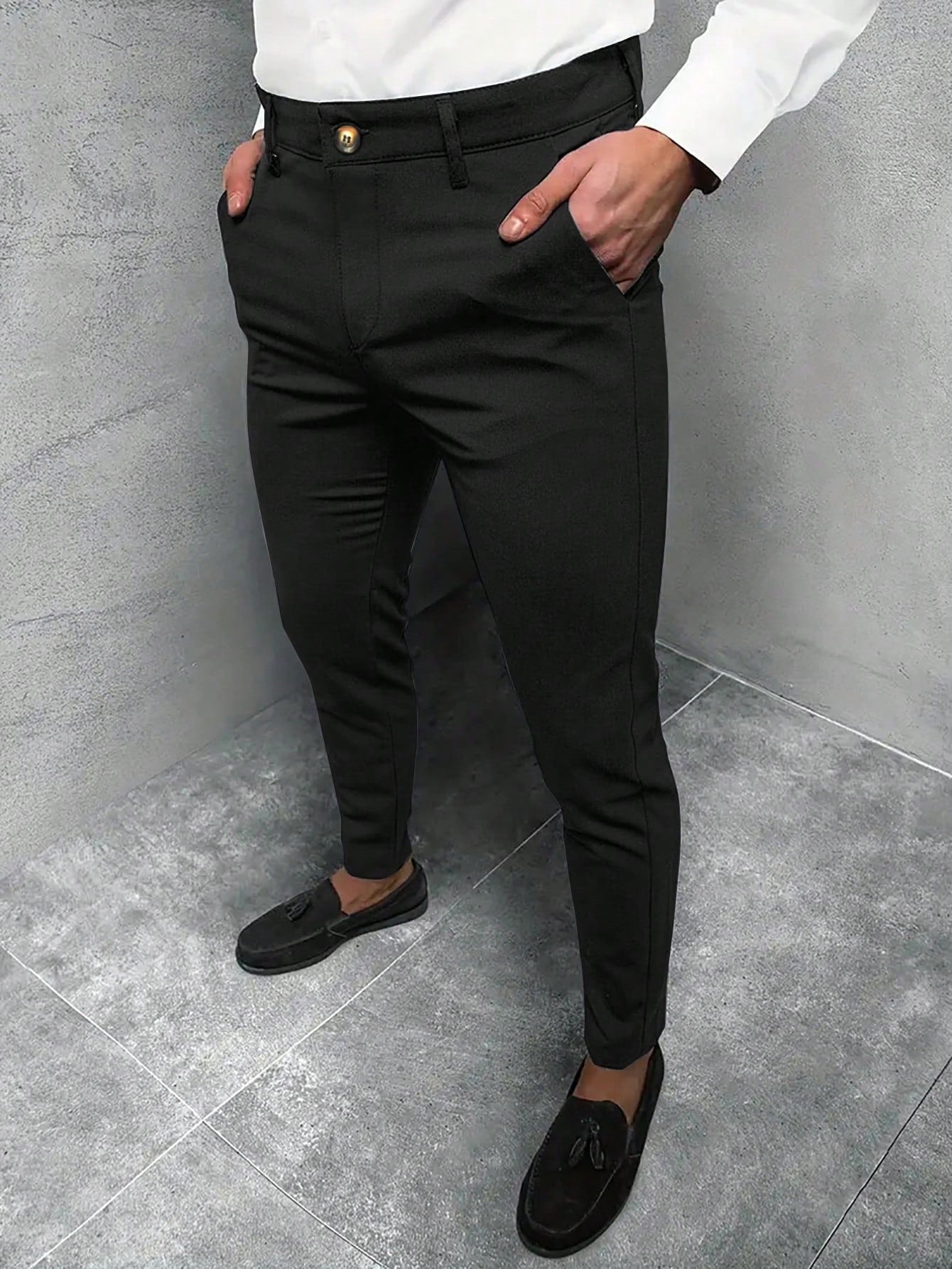 Men's Casual Business Trousers 4