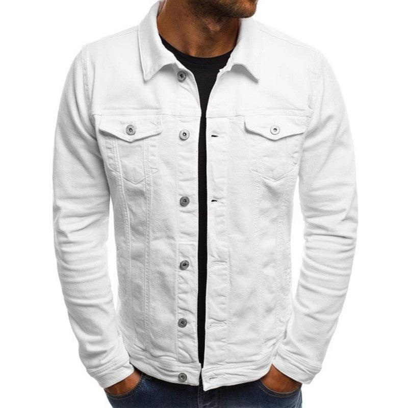Men's Casual Denim Jacket 1