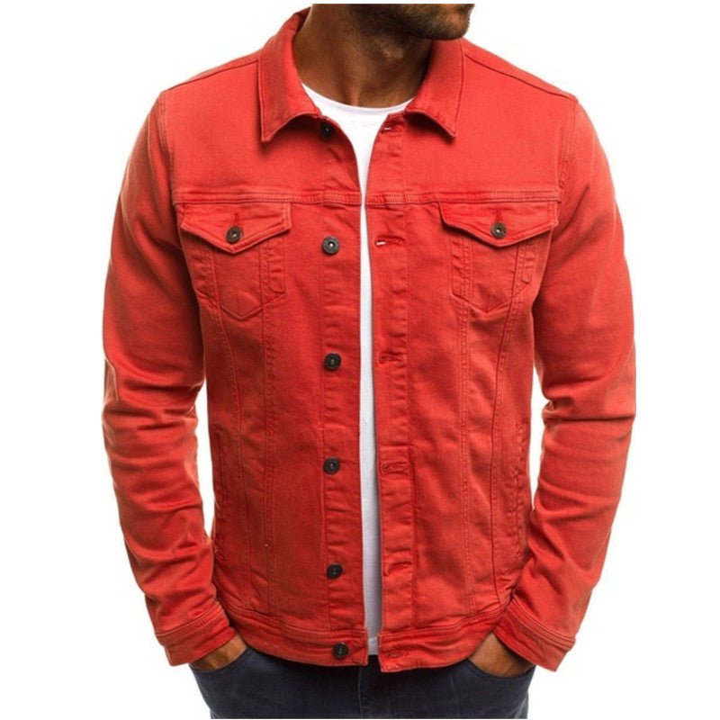Men's Casual Denim Jacket 2