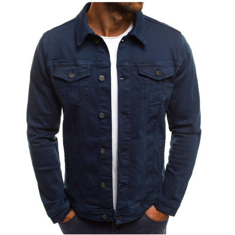 Men's Casual Denim Jacket 5