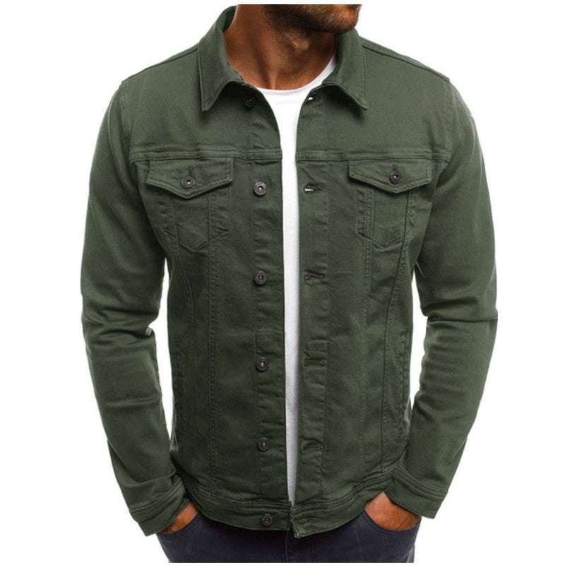 Men's Casual Denim Jacket 7
