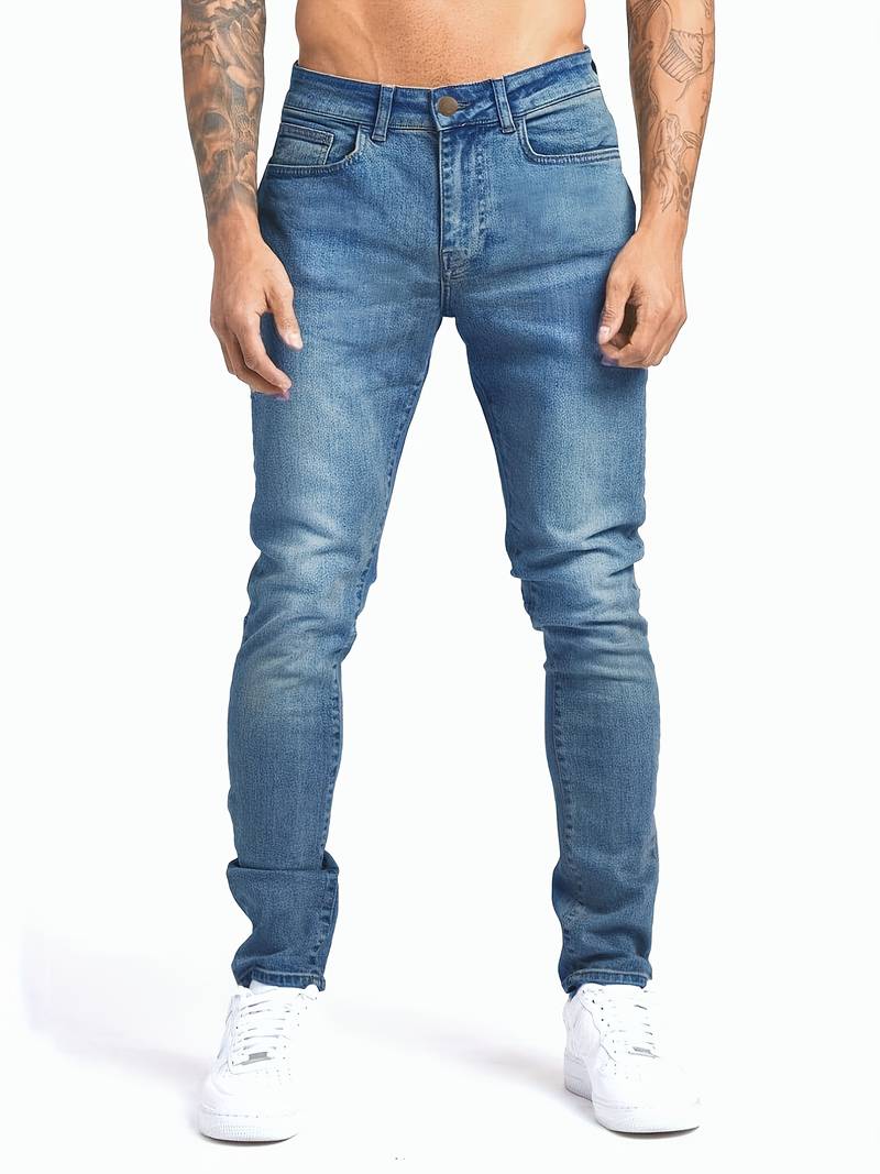 Men's Casual Denim Jeans for Everyday Wear 1