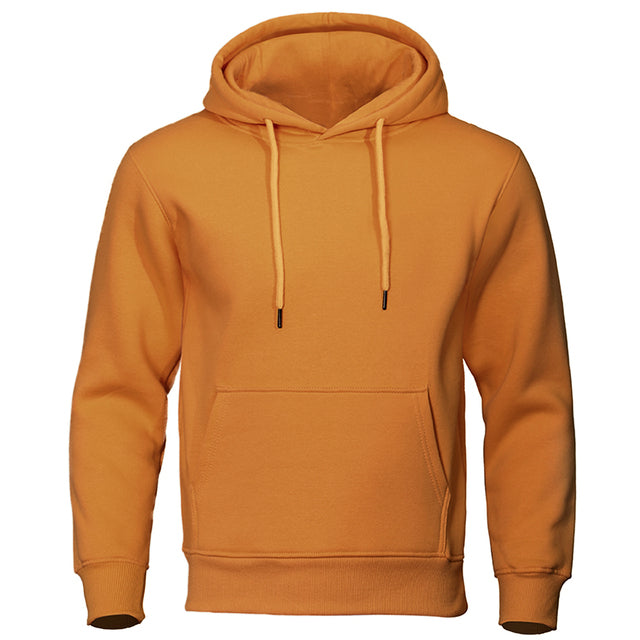 Men's Casual Hoodie with Kangaroo Pockets and Adjustable Drawstrings 7