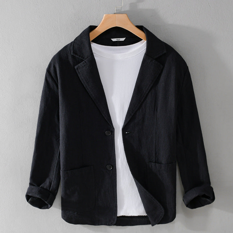 Men's Casual Linen Jacket 9