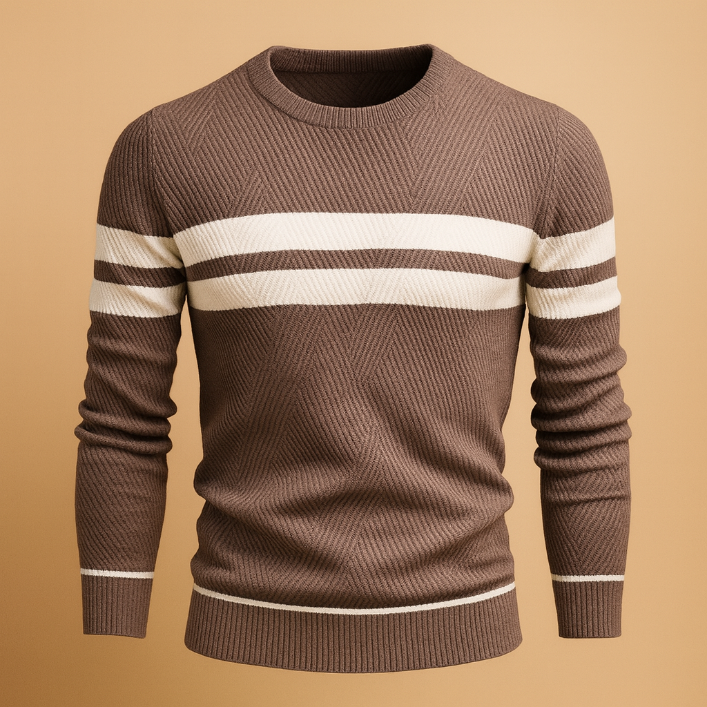 Men's Casual Round Neck Sweater 3