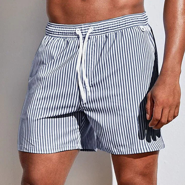 Men's Casual Shorts with Elastic Waistband and Drawstring 2