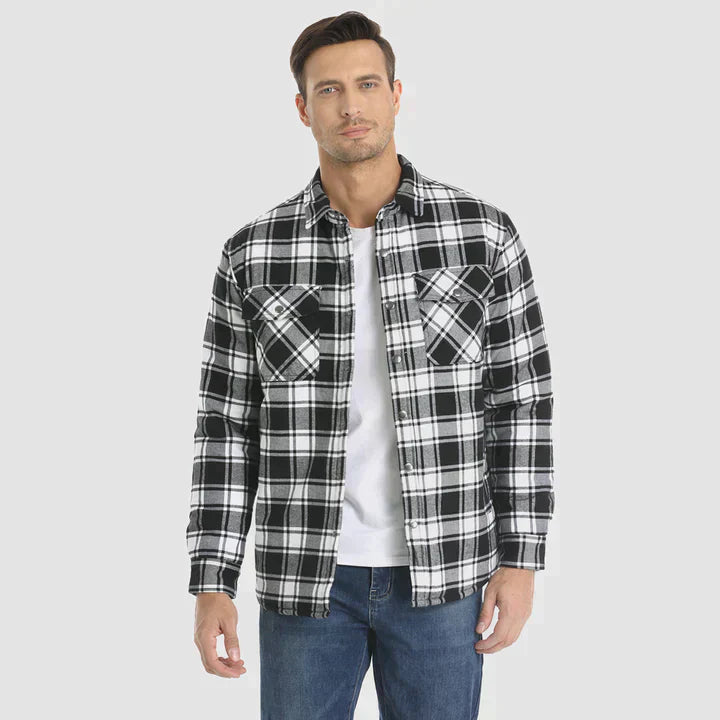 Men's Checkered Blazer Jacket for Casual and Formal Wear