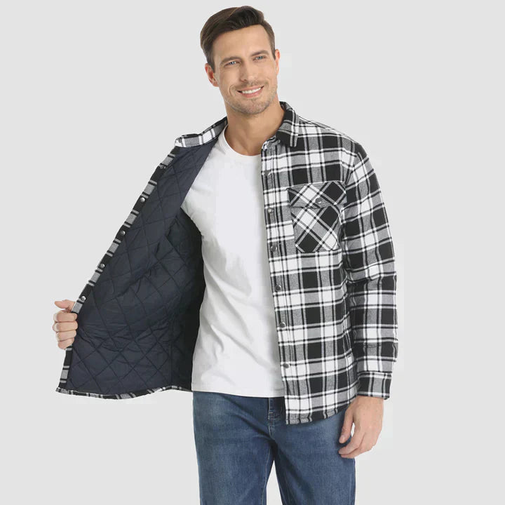 Men's Checkered Blazer Jacket for Casual and Formal Wear