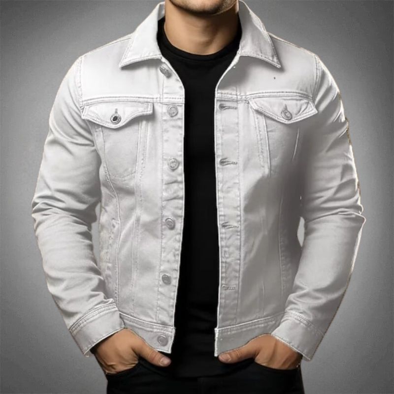 Men's Classic Denim Jacket 0