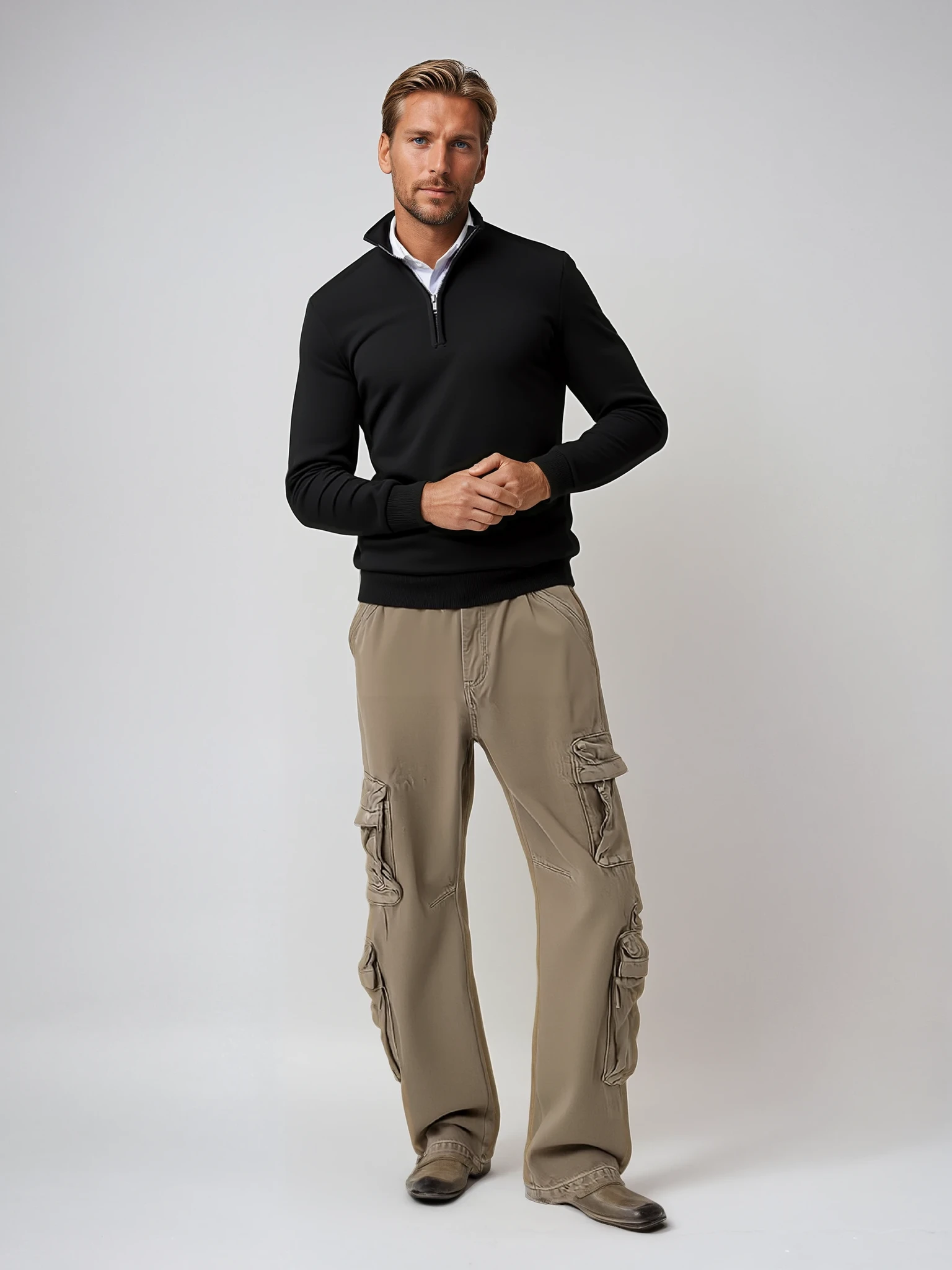 Men's Classic Half-Zip Sweater 1