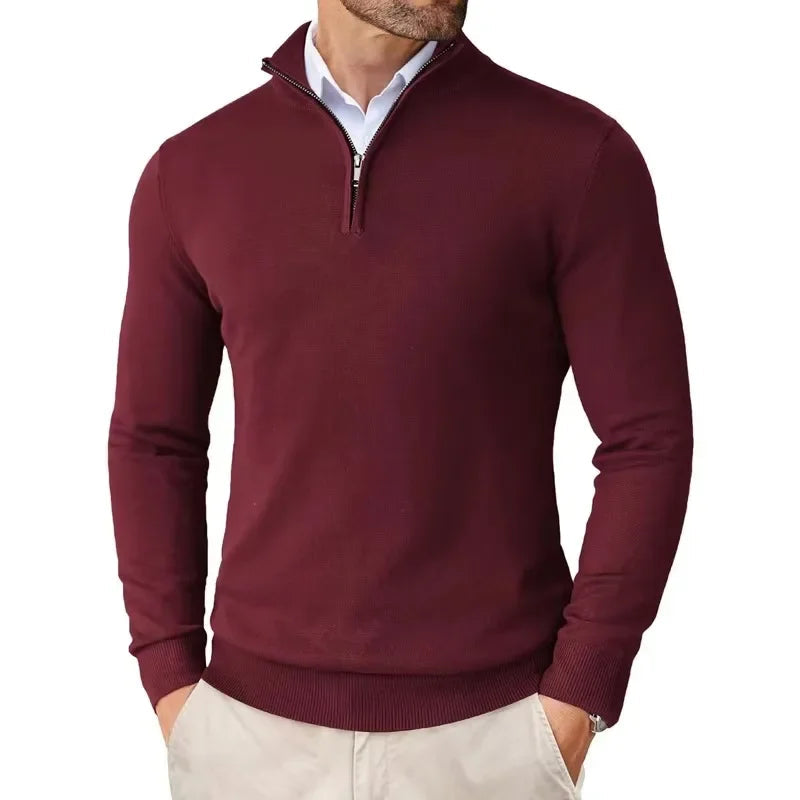 Men's Classic Half-Zip Sweater 4