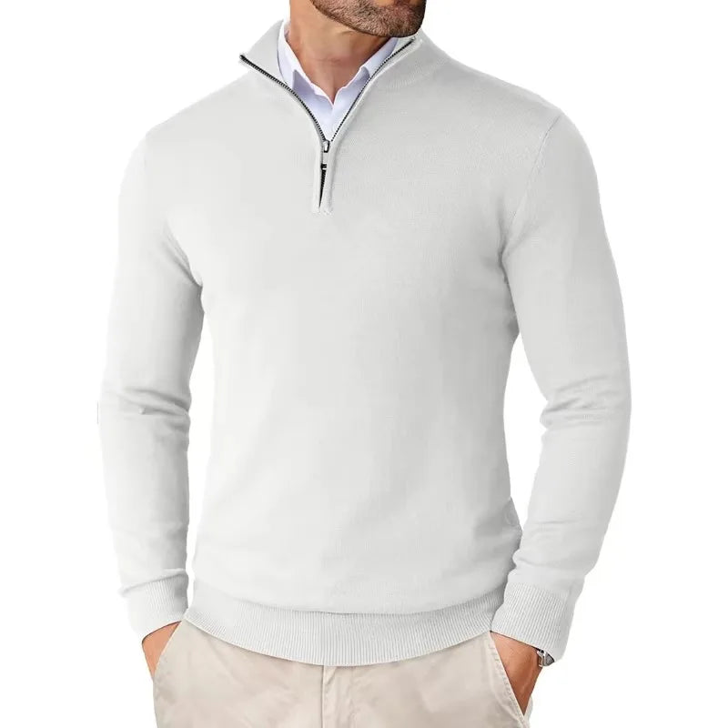 Men's Classic Half-Zip Sweater 8