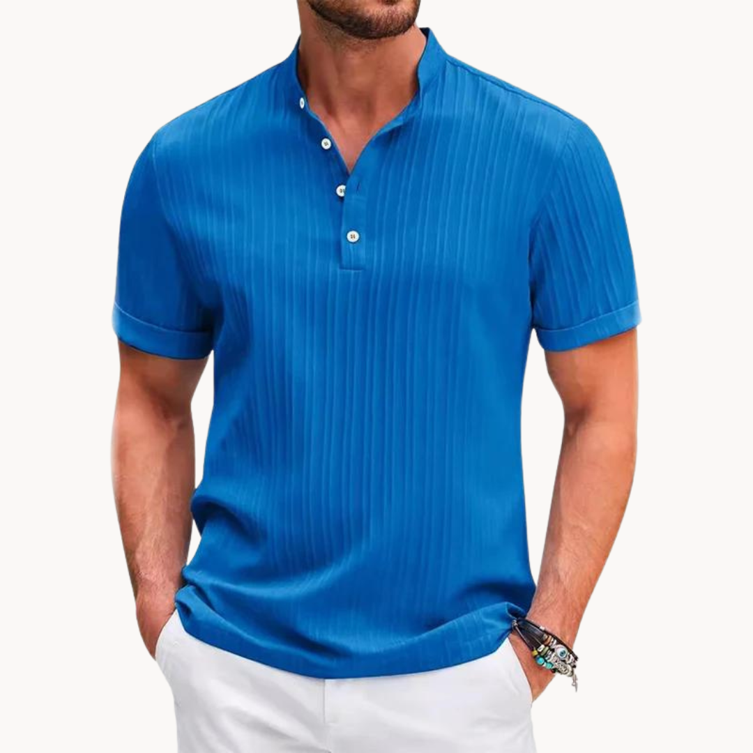 Men's Classic Henley Shirt 4