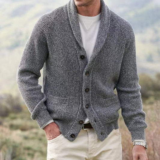 Men's Classic Knitted Cardigan for Timeless Style 3