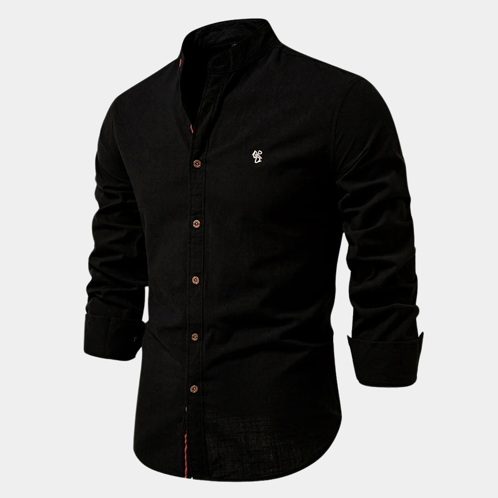 Men's Classic Long Sleeve Shirt - Versatile Casual Dress Shirt 10