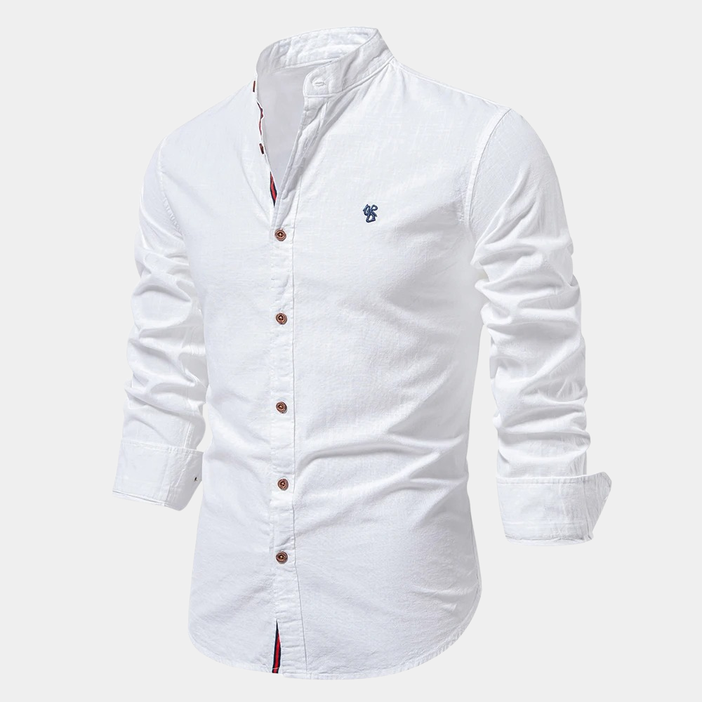Men's Classic Long Sleeve Shirt - Versatile Casual Dress Shirt 6