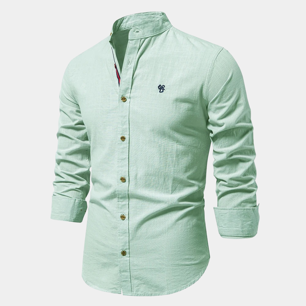 Men's Classic Long Sleeve Shirt - Versatile Casual Dress Shirt 8