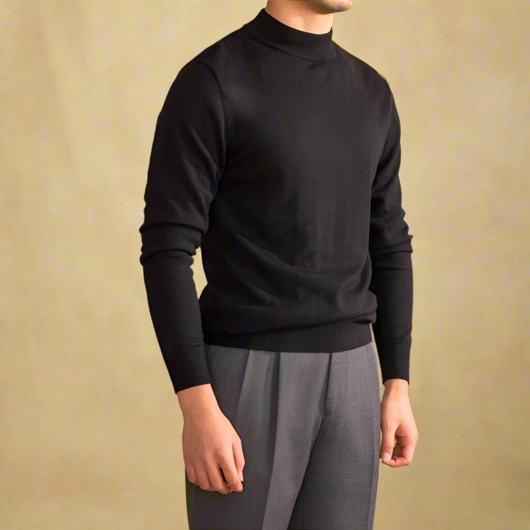 Men's Classic Roll Neck Sweater 5
