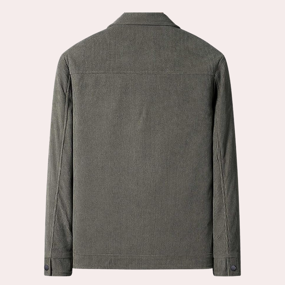 Men's Corduroy Jacket with Pockets 4