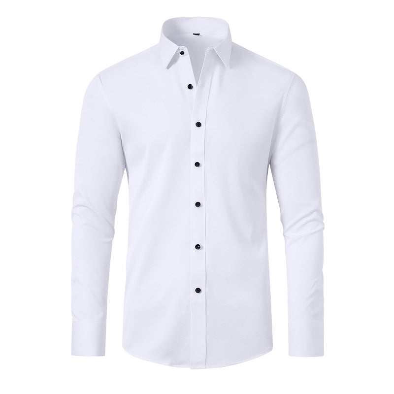 Men's Dress Shirt - Wrinkle-Free Summer Style