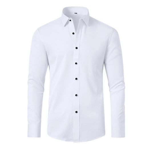 Men's Dress Shirt - Wrinkle-Free Summer Style