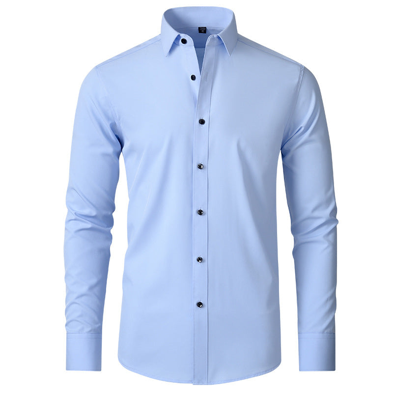 Men's Dress Shirt - Wrinkle-Free Summer Style