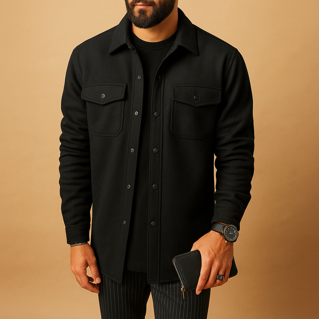 Men's Flannel Shirt - Soft and Versatile for Autumn and Winter 1