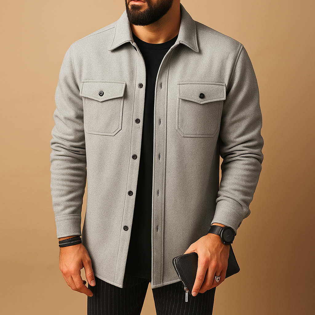 Men's Flannel Shirt - Soft and Versatile for Autumn and Winter 2