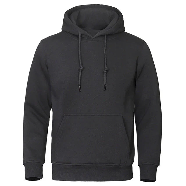 Men's Fleece Hoodie - Casual Sweatshirt for Comfort and Warmth 0