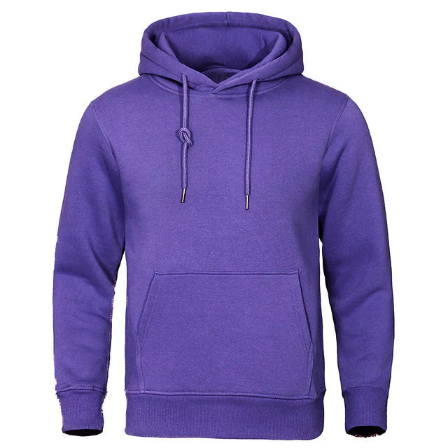 Men's Fleece Hoodie - Casual Sweatshirt for Comfort and Warmth 10