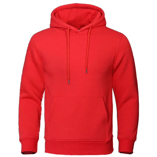 Men's Fleece Hoodie - Casual Sweatshirt for Comfort and Warmth 13