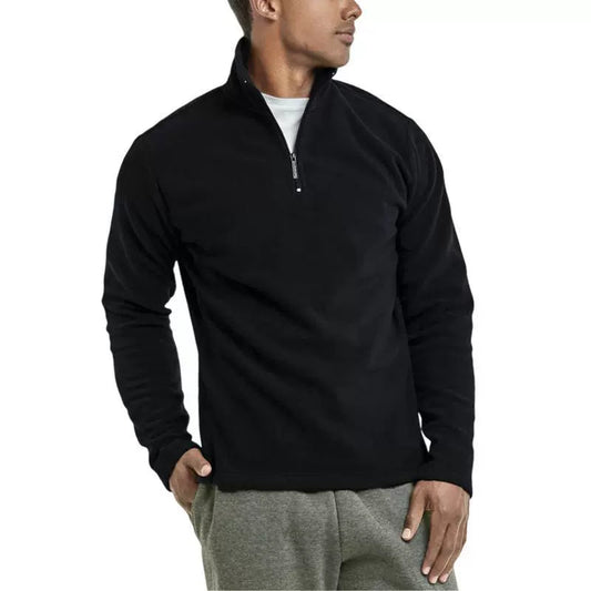 Men's Fleece Quarter Zip Pullover Jacket 0