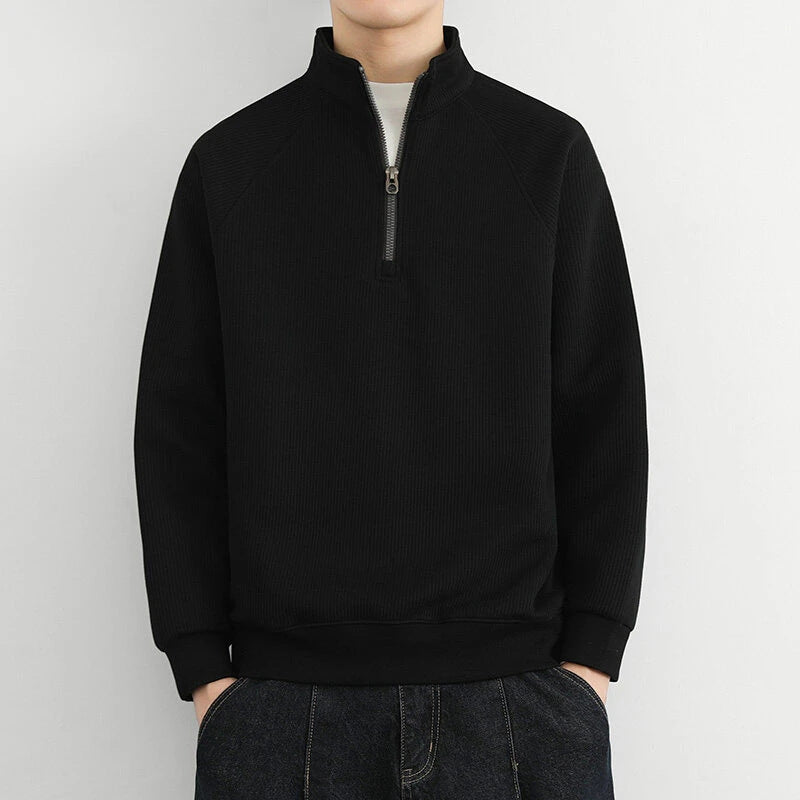 Men's Half-Zip Pullover Sweatshirt 1