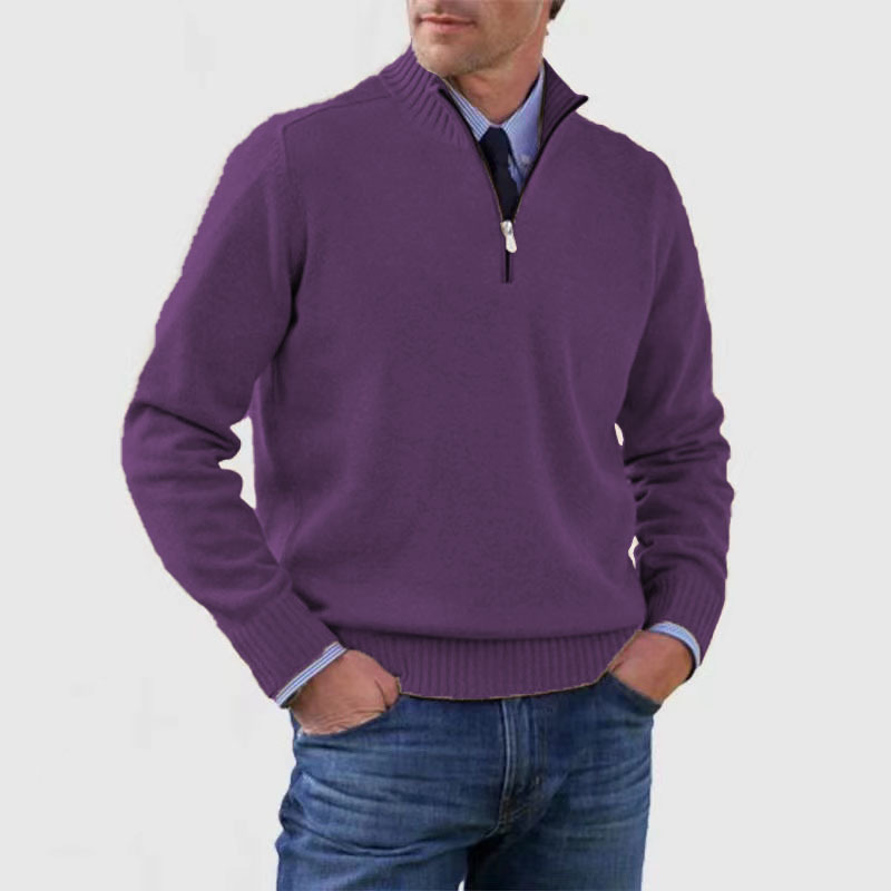 Men's Half-Zip Sweater 11