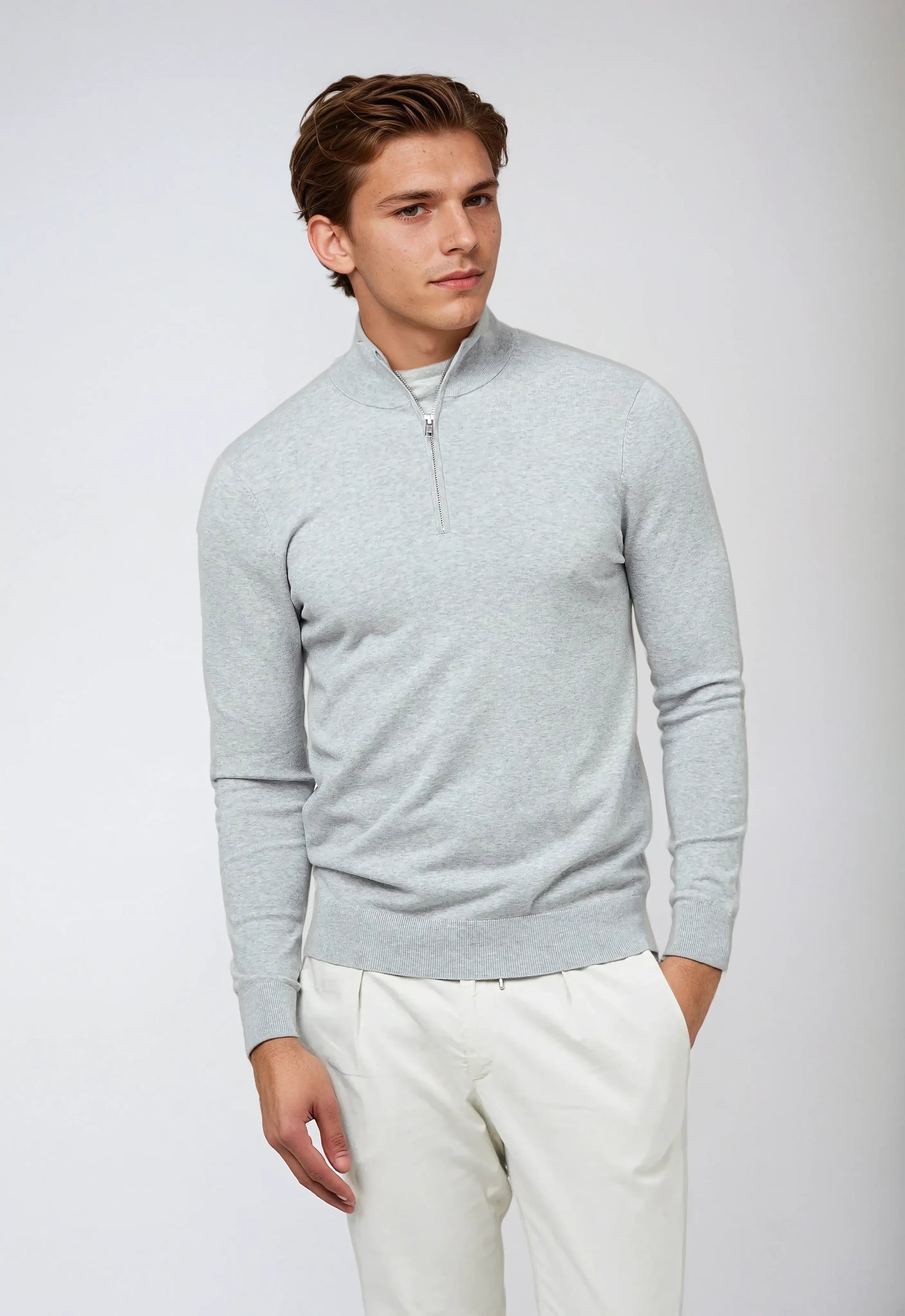 Men's Half-Zip Sweatshirt - Casual Fit Pullover Sweatshirt 2