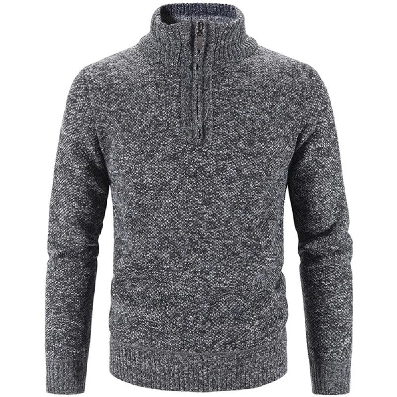 Men's Half Zip Sweater - Comfortable and Stylish Layering 5