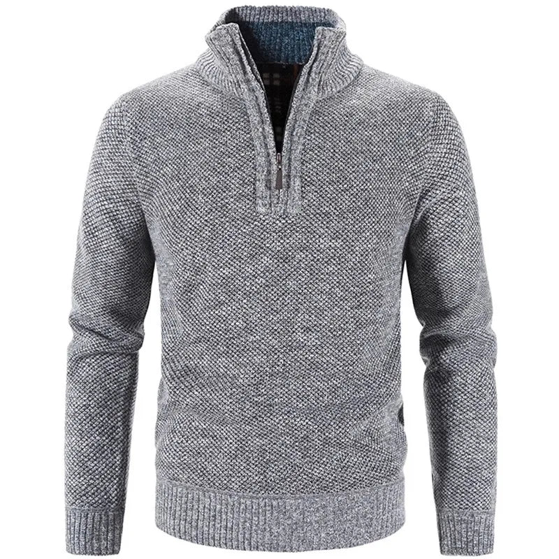 Men's Half Zip Sweater - Comfortable and Stylish Layering 6