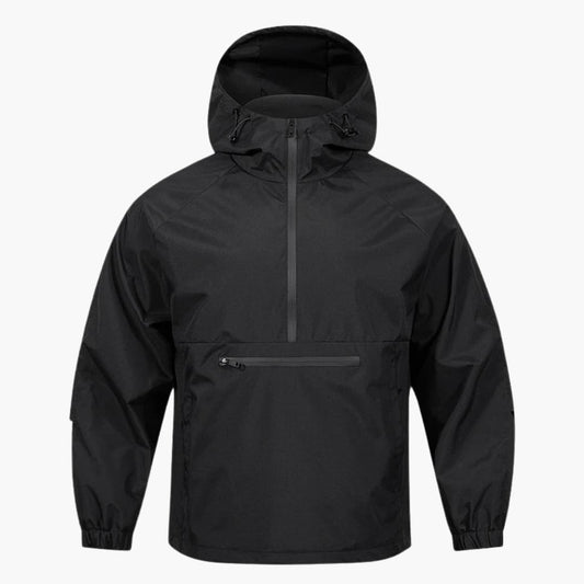 Men's Hooded Softshell Jacket with Zip Pocket 0